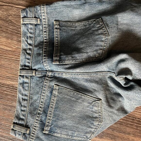 Marc Jacobs Blue Distressed Boot Cut Woman's Jeans Size 27 06 Medium - Picture 6 of 6